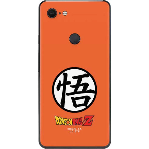 Dragon Ball Z Goku Iconic Kanji Symbol Google Pixel 3 XL Skin